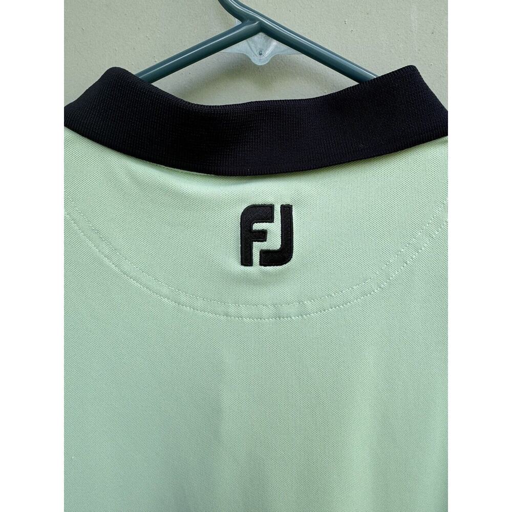 Footjoy Solid Stretch Pique With Stripe Placket K… - image 3